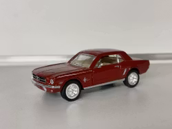 Skala 1/34 Ford Mustang, Dark red fr Kinsmart