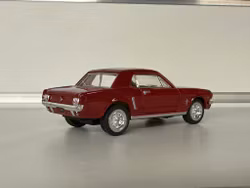 Skala 1/34 Ford Mustang, Dark red fr Kinsmart