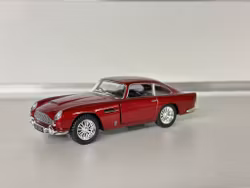 Skala 1/38 Aston Martin DB5, Dark red fr Kinsmart