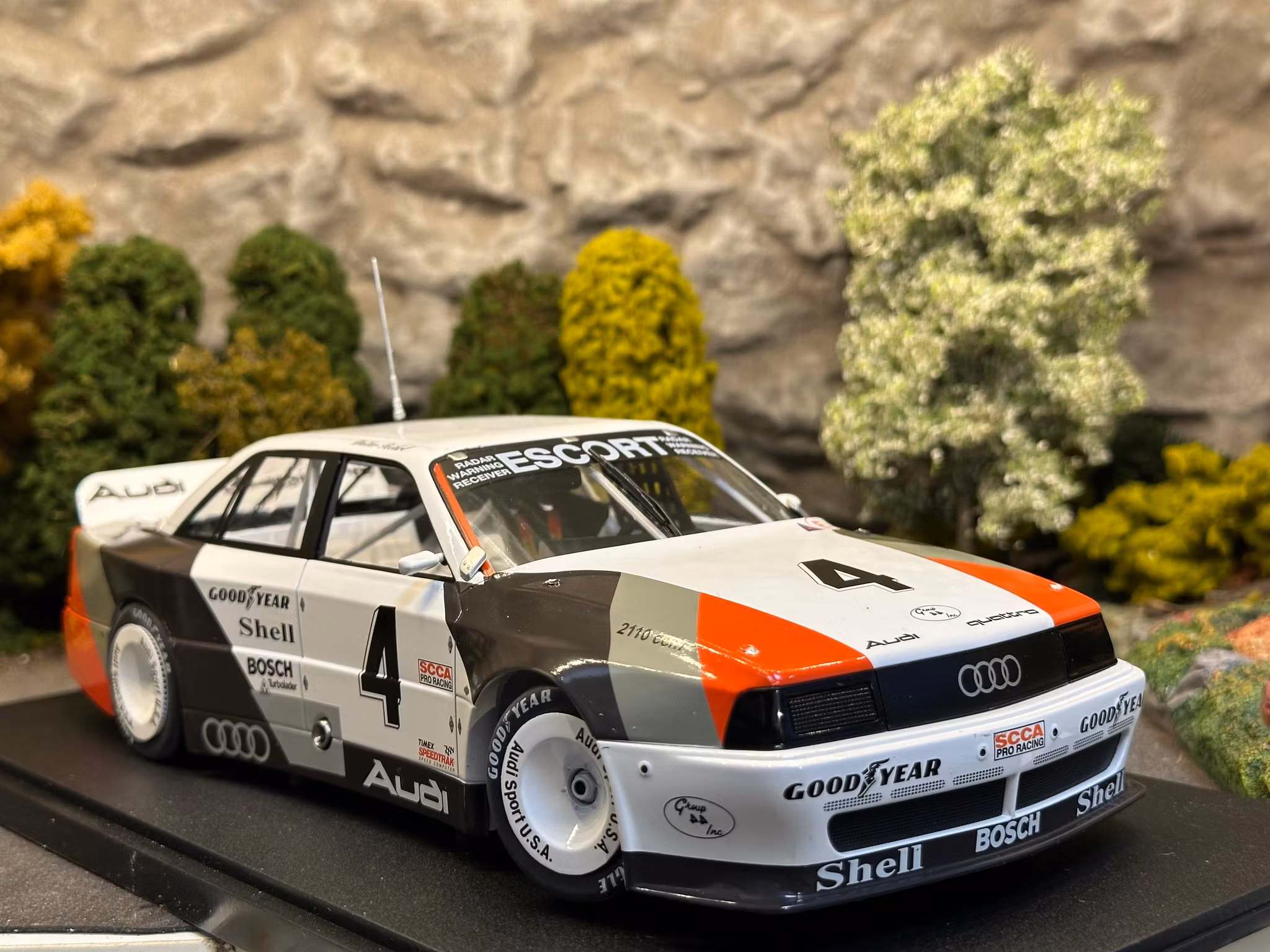 Skala 1/18 Audi 200 Trans Am #4 W.Röhrl St Peterburg fr WERK83