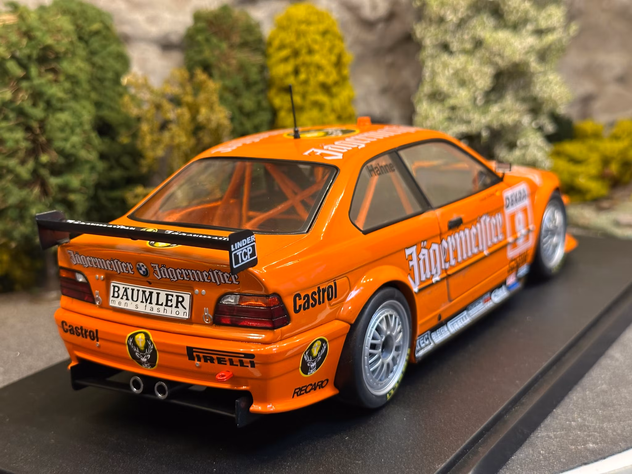 Skala 1/18 BMW E36 Coupé DTM #9 A Hahne fr WERK83