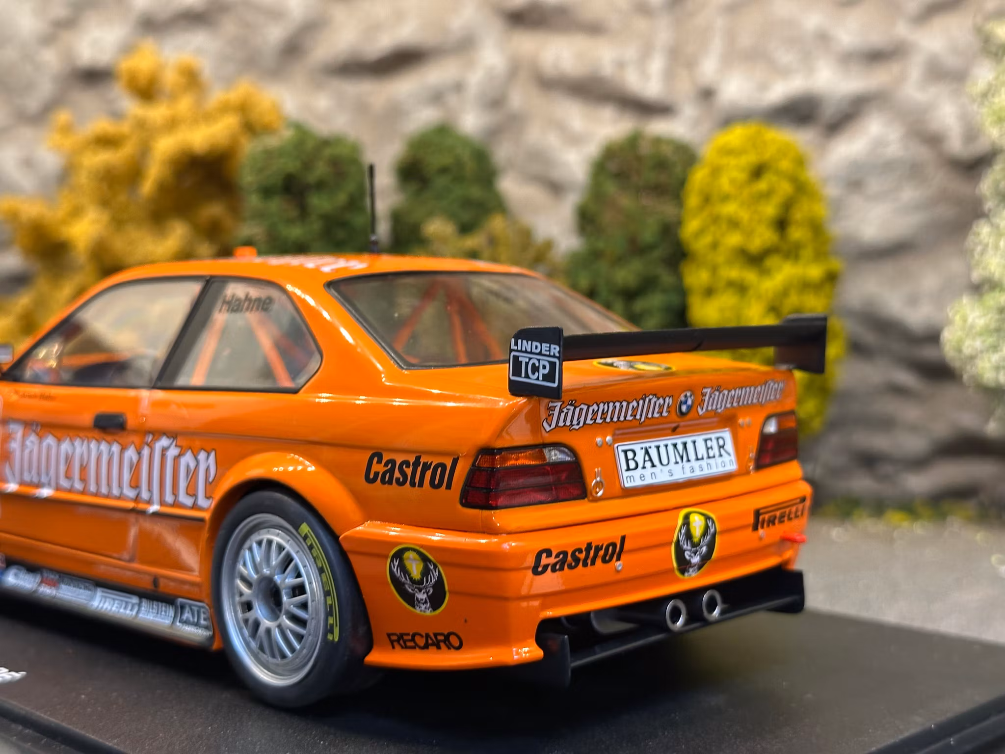 Skala 1/18 BMW E36 Coupé DTM #9 A Hahne fr WERK83