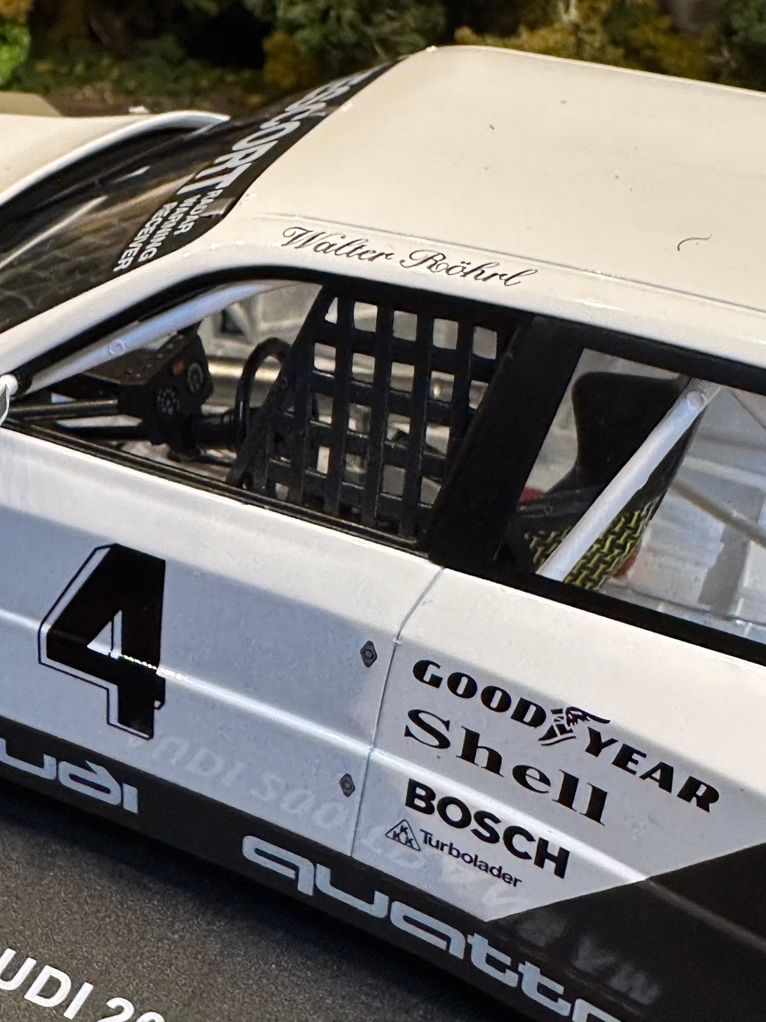 Skala 1/18 Audi 200 Trans Am #4 W.Röhrl St Peterburg fr WERK83