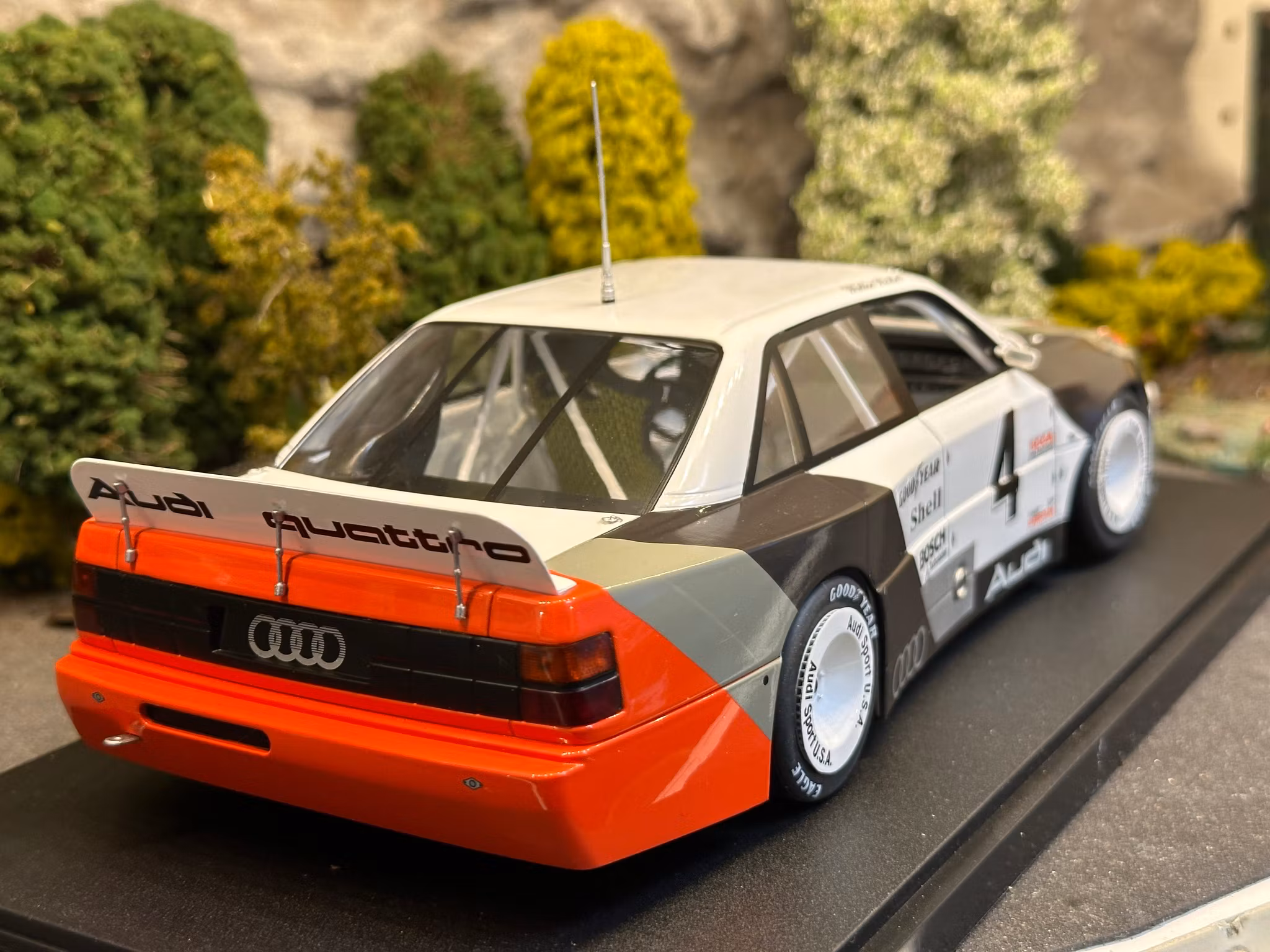Skala 1/18 Audi 200 Trans Am #4 W.Röhrl St Peterburg fr WERK83