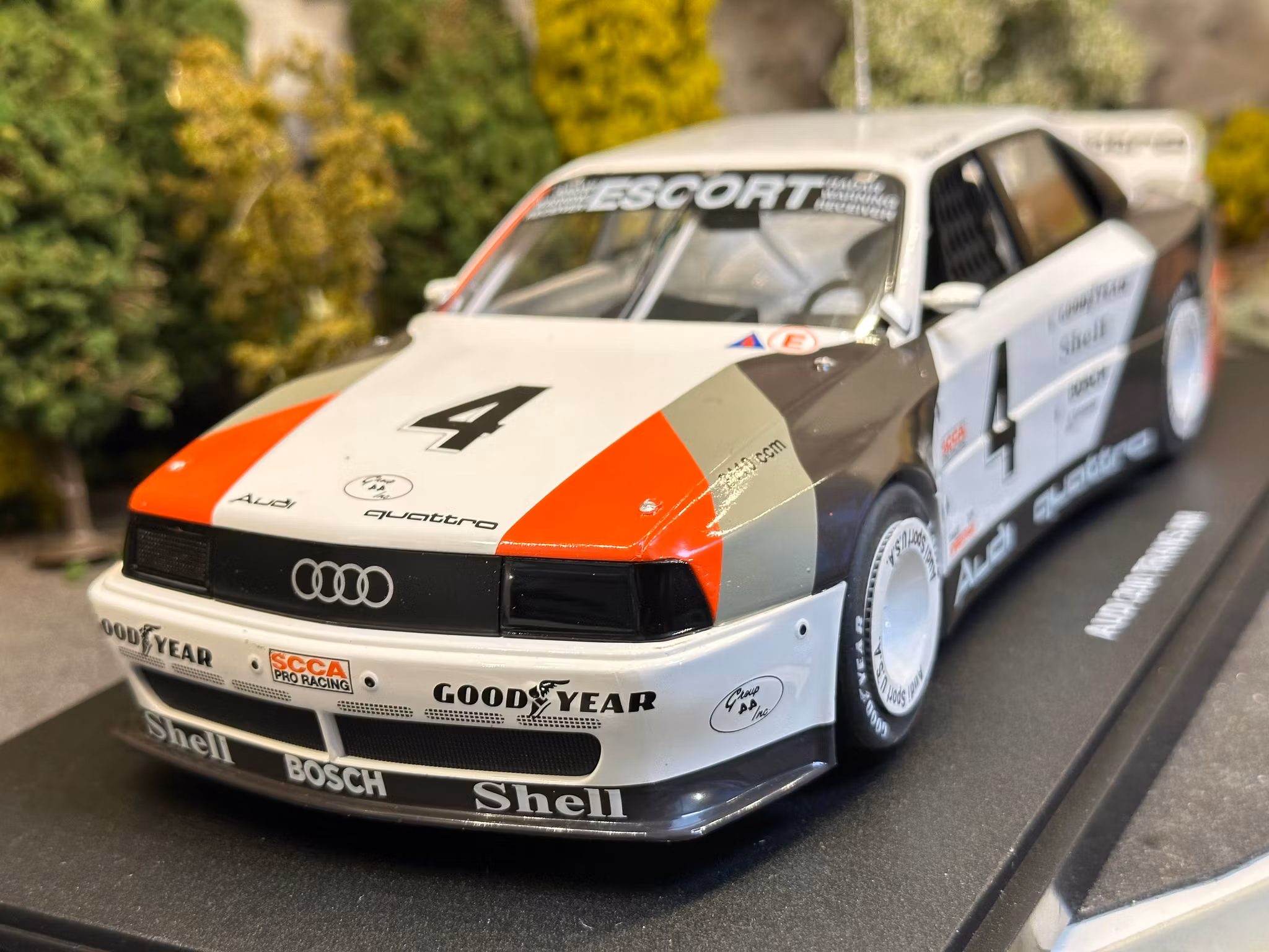 Skala 1/18 Audi 200 Trans Am #4 W.Röhrl St Peterburg fr WERK83