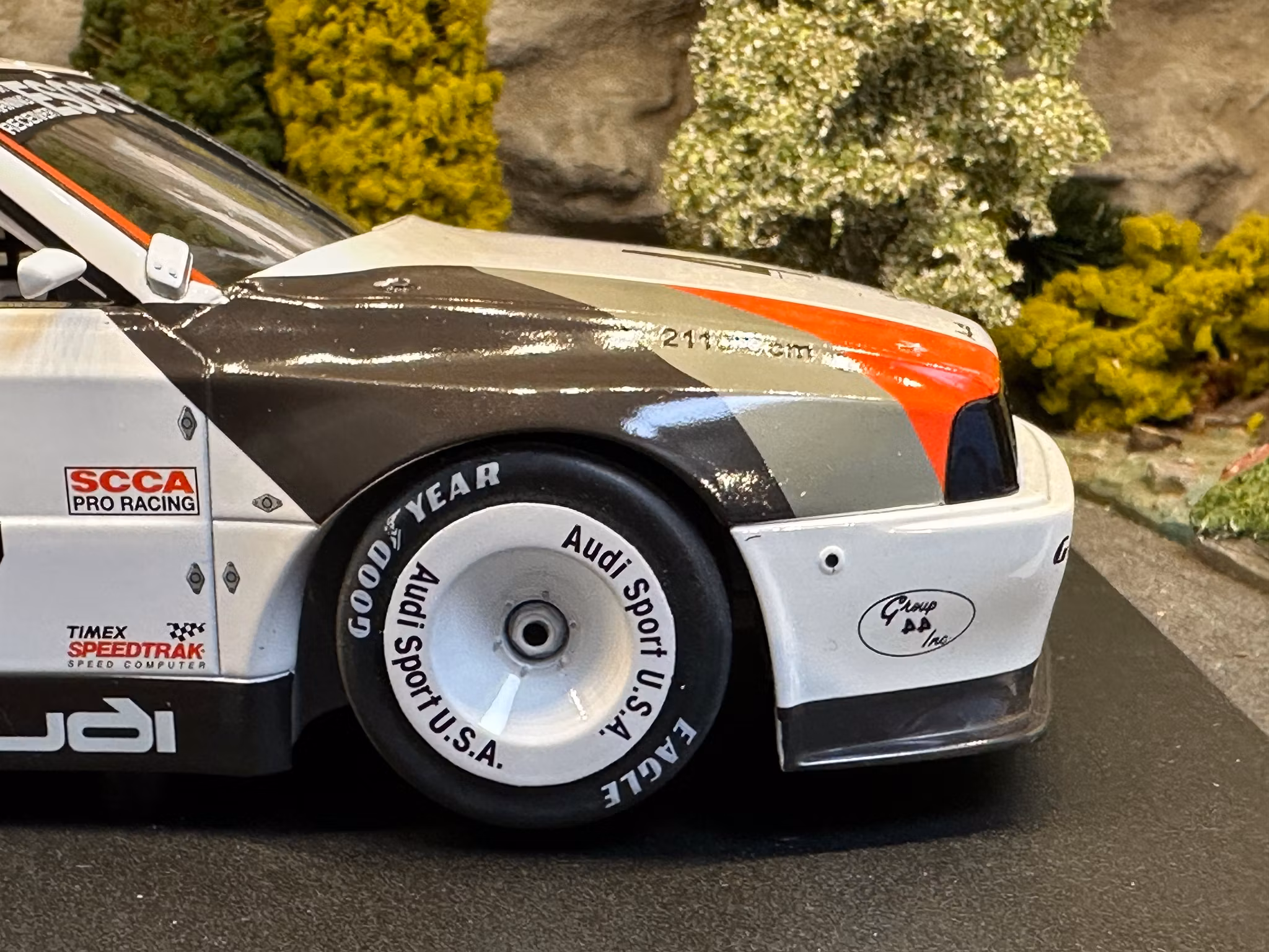 Skala 1/18 Audi 200 Trans Am #4 W.Röhrl St Peterburg fr WERK83