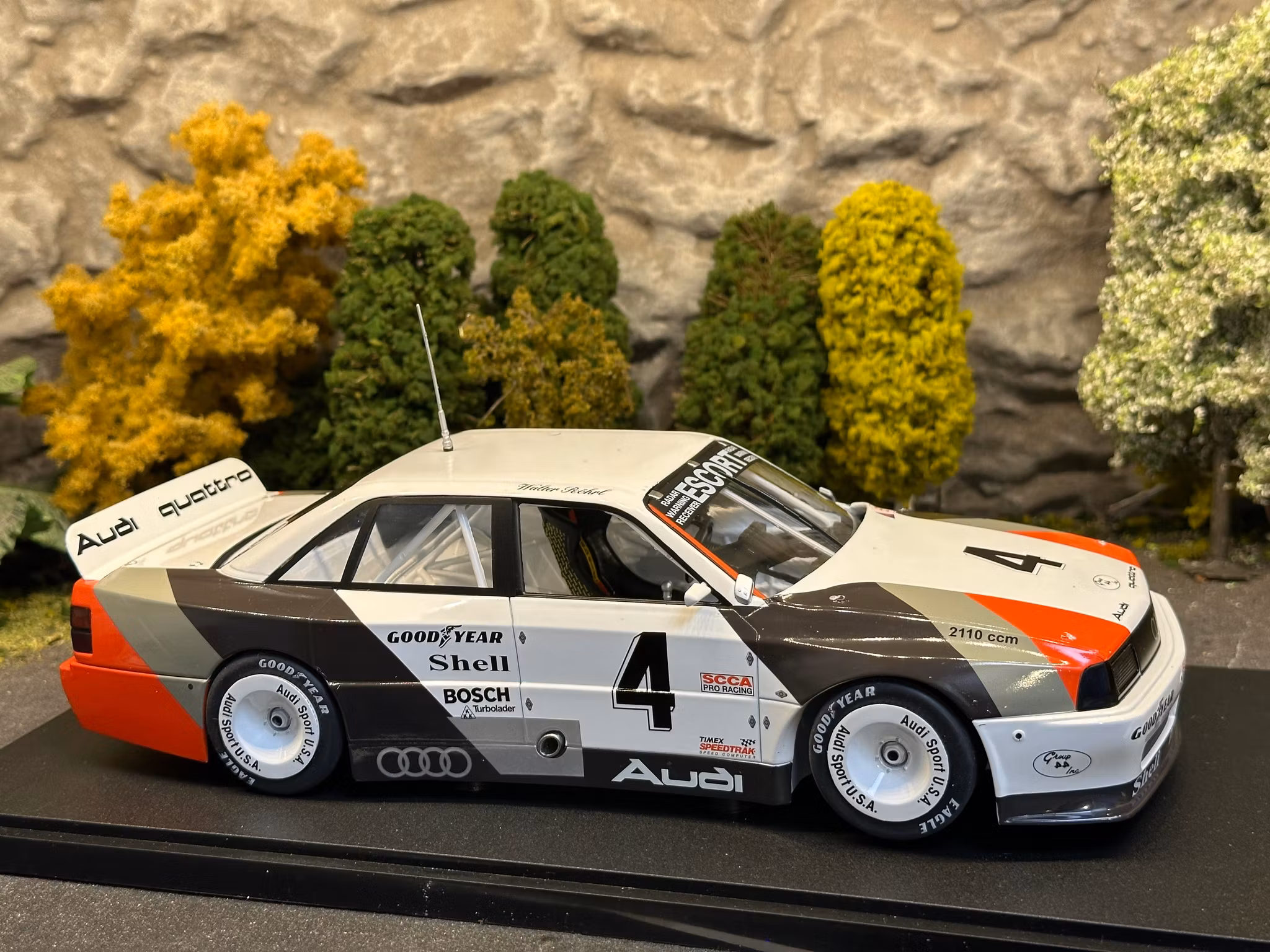Skala 1/18 Audi 200 Trans Am #4 W.Röhrl St Peterburg fr WERK83