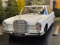 Skala 1/18 Mercedes-Benz 300 SEL 6,3 - W109. 1967-1972, white fr KK-Scale