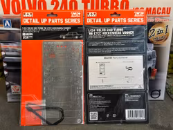 Skala 1/24 Detail up parts series VOLVO 240 TURBO '86 ETCC Hockenheim fr BEEMAX