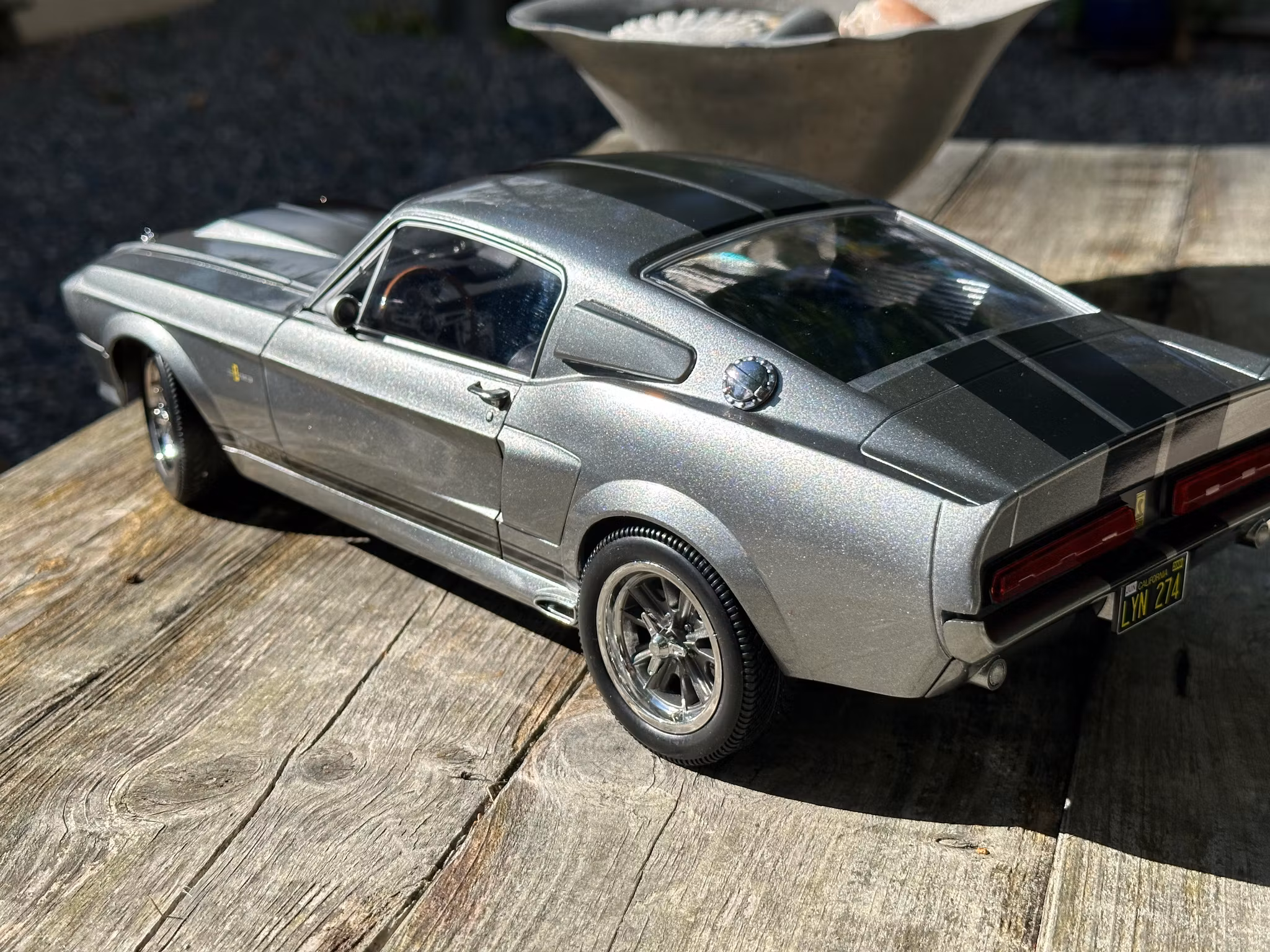 Skala 1/12 1967 Ford Mustang Shelby GT500 Eleanor fr KK-Scale