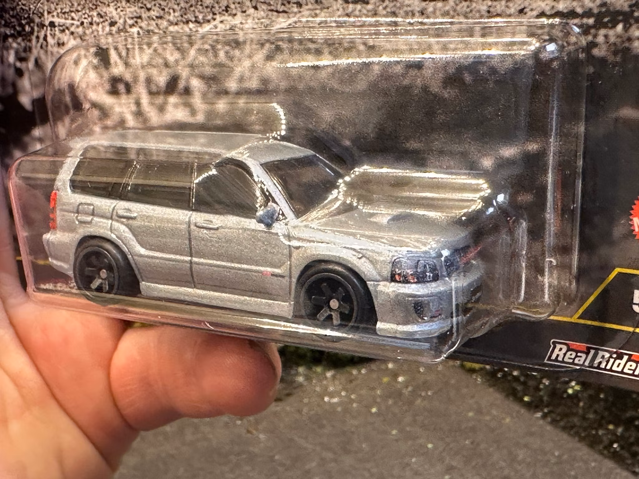 Skala 1/64 Hot Wheels Premium, Fast Wagons, Car Culture: Subaru Forester STi