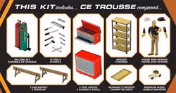 Skala 1/25 - Weekend Wrenching, Garage Accessory Series 1 fr AMT