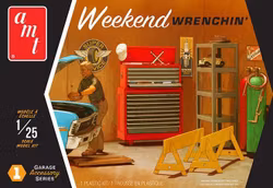Skala 1/25 - Weekend Wrenching, Garage Accessory Series 1 fr AMT