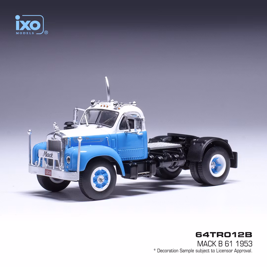 Skala 1/64 Mack B 61, 1953' Blue/White fr IXO Models