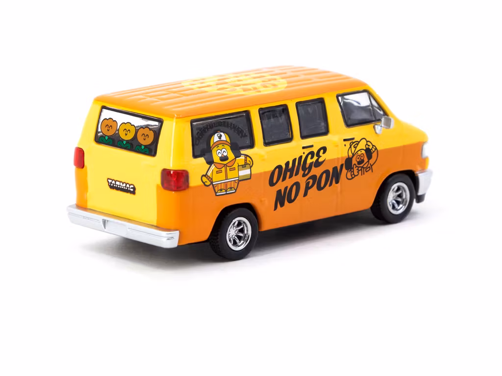 Skala 1/64 Dodge Van "OHIGE no PON" Delivery Van fr TARMAC Works