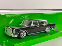 Skala 1/24 Mercedes-Benz 600 Pullman 1963' Black fr Nex models / Welly