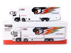 Skala 1/64 Mitsubishi Fuso Super Great - Team Mugen / HONDA HRC fr Tarmac Works T64T-TL001