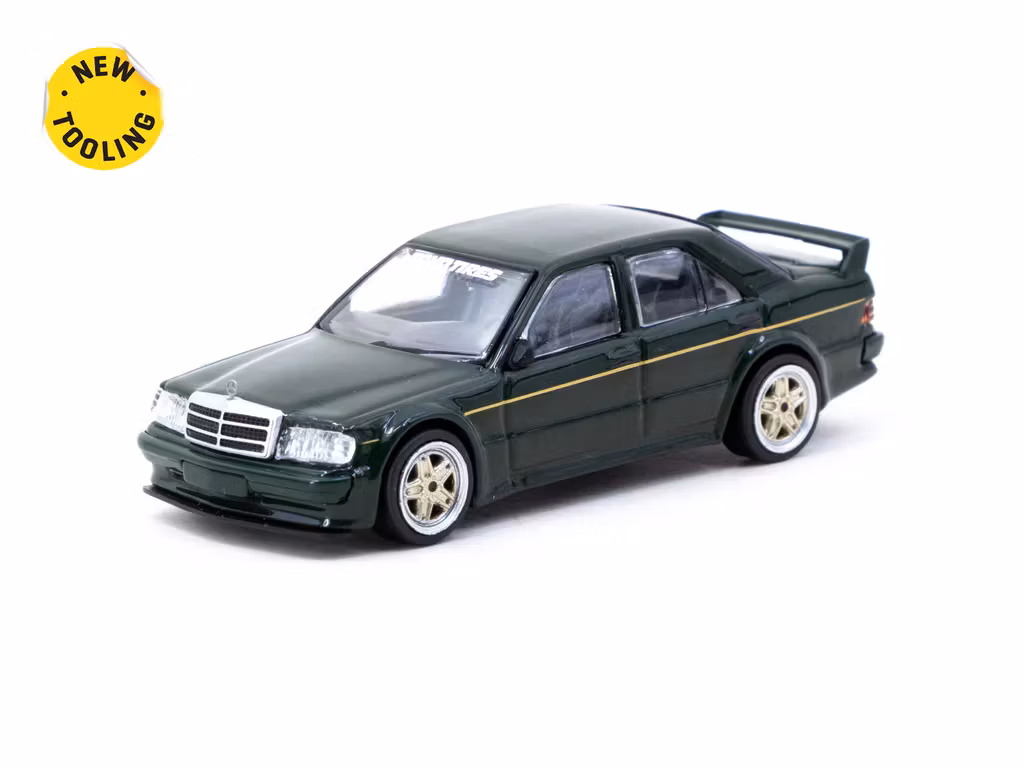 Skala 1/64 Mercedes-Benz 190 E 2.5-16 EVO 1 TOYO TIRES fr TARMAC Global64