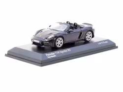 Skala 1/64 Porsche 718 Spyder RS Viola Metallic fr TARMAC & Minichamps