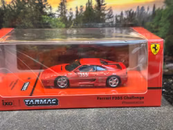 Skala 1/64  Ferrari F355 Challenge, Red fr TARMAC Works