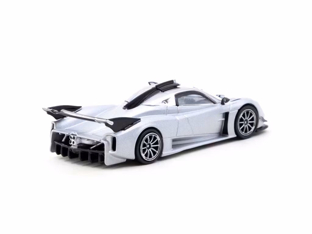 Skala 1/64 Pagani Huayra R Satin Silver fr Tarmac Works
