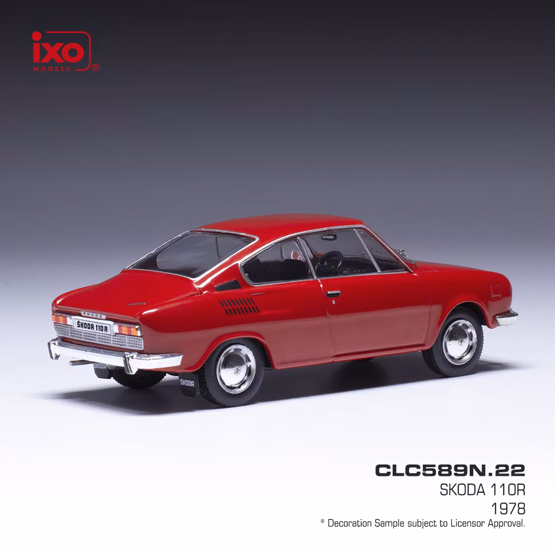 Skala 1/43 Skoda 110R 1978, Red fr IXO models