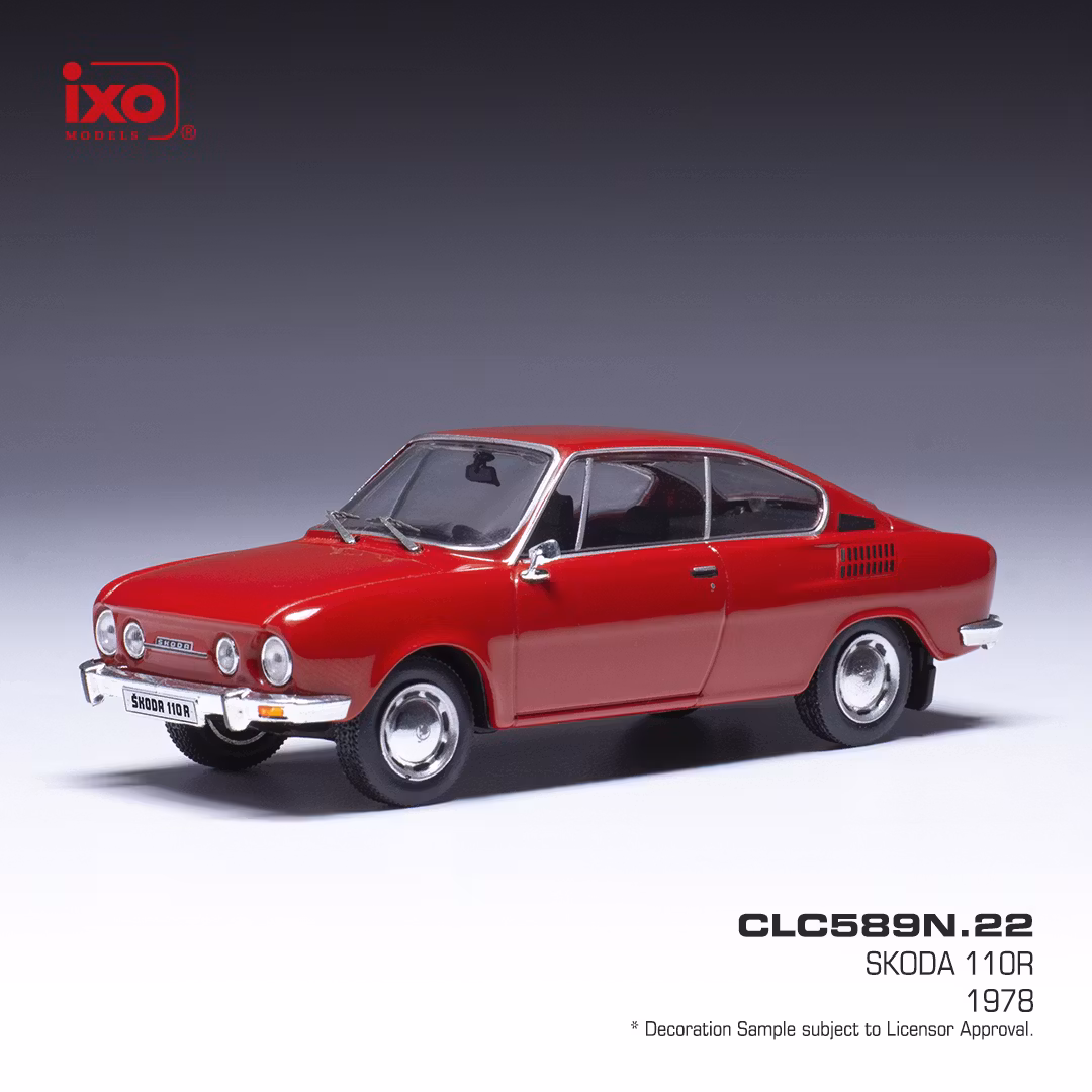 Skala 1/43 Skoda 110R 1978, Red fr IXO models