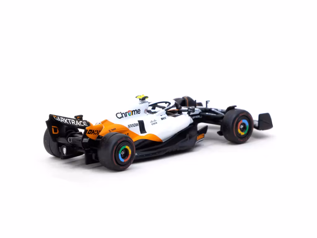 Skala 1/64 McLaren MCL60 Spanish Grand Prix 2023 Qualifying #4 Lando Norris fr Tarmac
