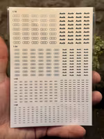 Dekaler: AUDI i skalorna 1/18, 1/24, 1/43 & 1/64