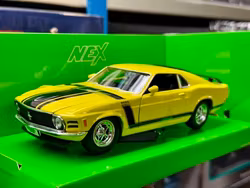 Skala 1/24: Ford Mustang Boss 302 1970' fr Welly Nex Models