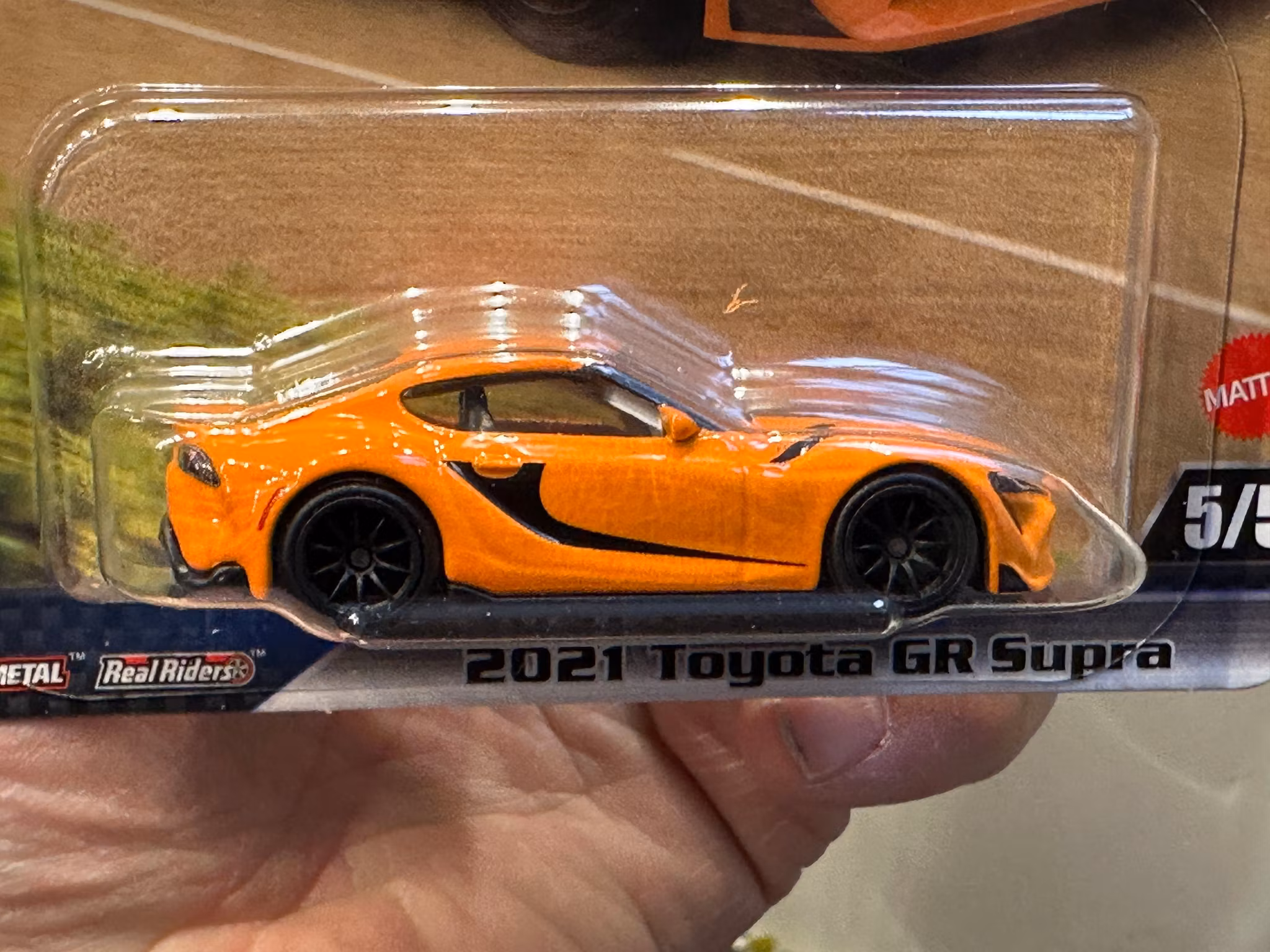Skala 1/64 Hot Wheels Premium, Fast & Furious: Toyota GR Supra 21'