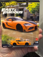 Skala 1/64 Hot Wheels Premium, Fast & Furious: Toyota GR Supra 21'