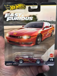 Skala 1/64 Hot Wheels Premium, Fast & Furious: Nissan 240SX (S14)