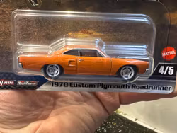 Skala 1/64 Hot Wheels Premium, Fast & Furious: 1970 Custom Plymouth Roadrunner