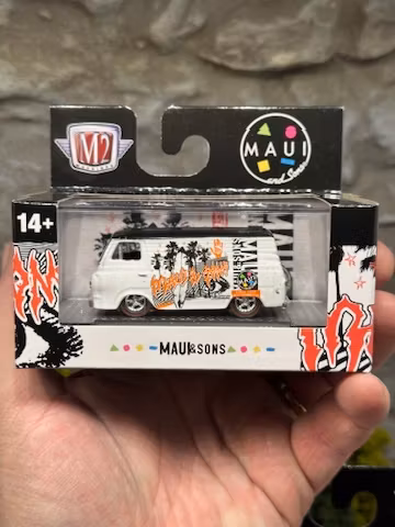 Skala 1/64 M2 - Machines: Ford Econoline Delivery Van 1965 Maui & Sons