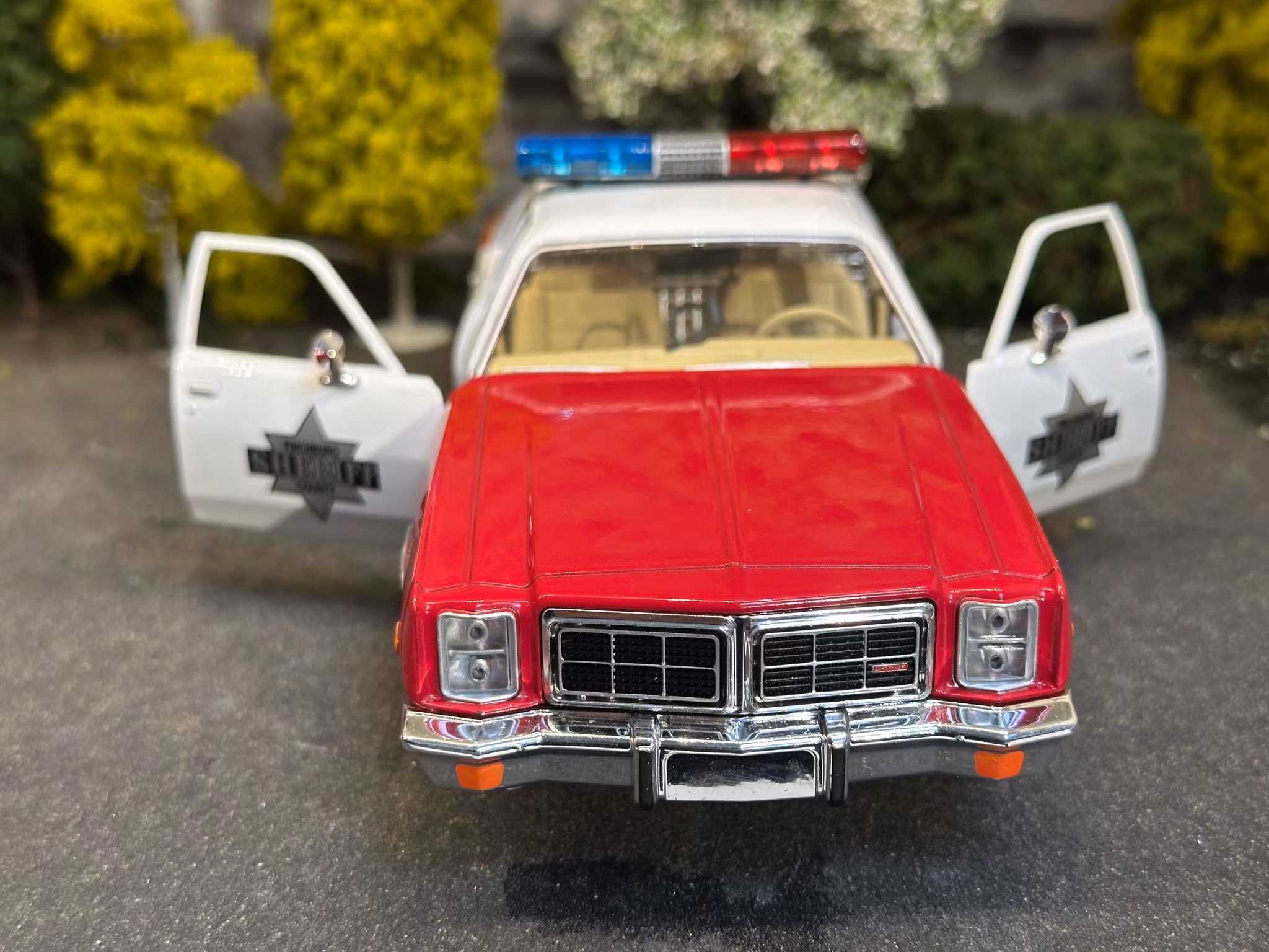Skala 1/24 1977 Dodge Monaco fr Greenlight
