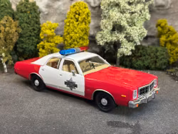 Skala 1/24 1977 Dodge Monaco fr Greenlight