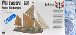Skala 1/67 Building kit BB601 Will Everard - fr Billing Boats - Wodden hull