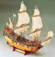 Skala 1/40 Building kit Berlin 1680 Fregatta Branderburghese SM29 - fr Modelissimo Corel - Wodden hull