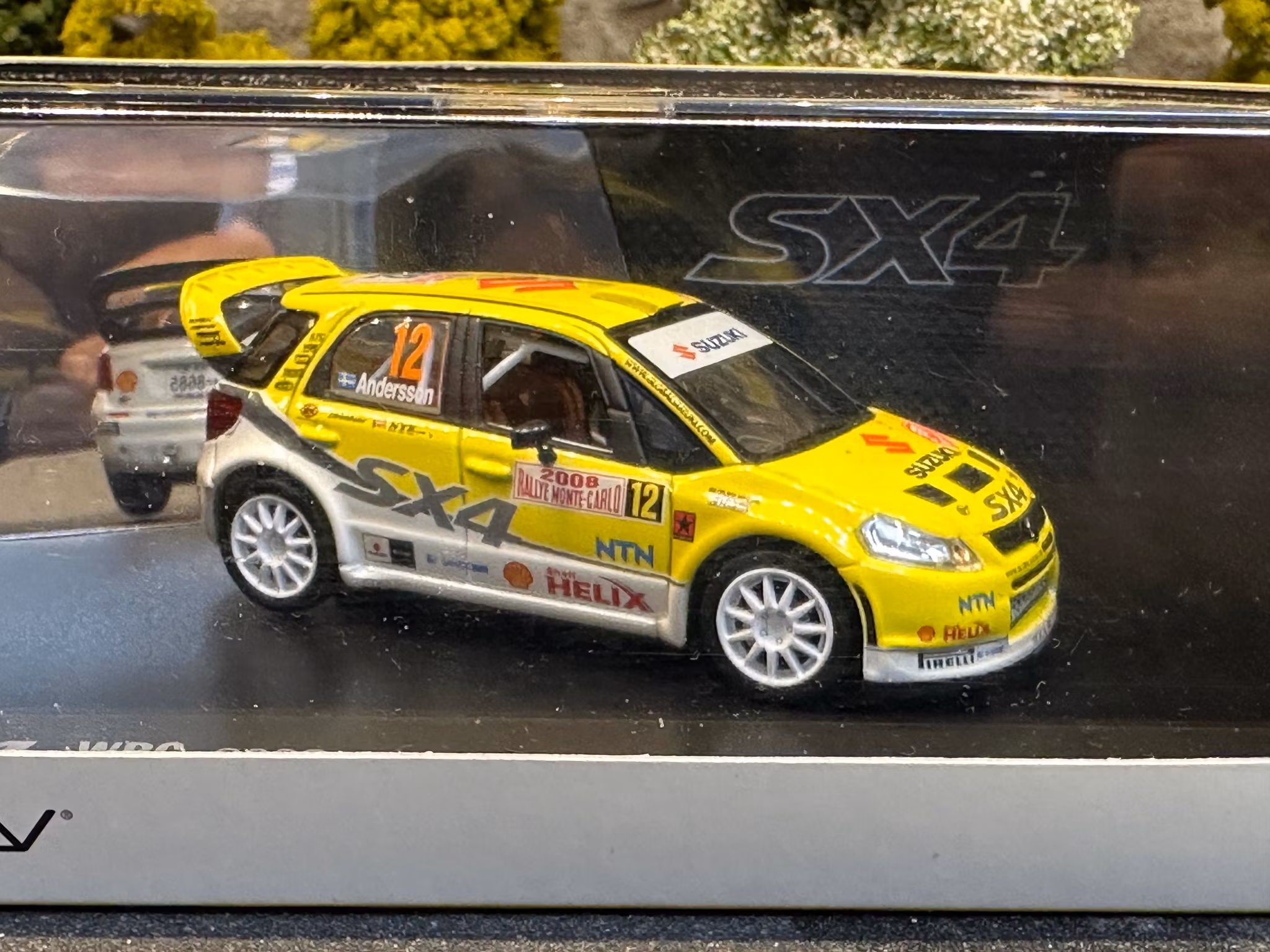 Skala 1/43 Suzuki Motorsport SX4 WRC 2008 PG Anderson/J Andersson fr NOREV