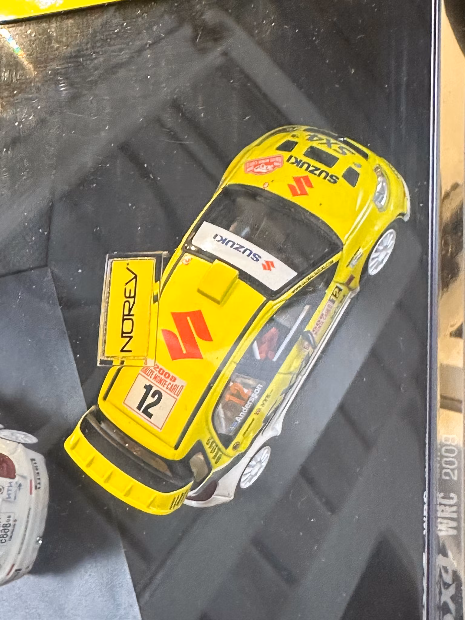 Skala 1/43 Suzuki Motorsport SX4 WRC 2008 PG Anderson/J Andersson fr NOREV