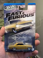Skala 1/64 Hot Wheels Silv. Ser. - Fast & Furious: 1966 Chevy Nova