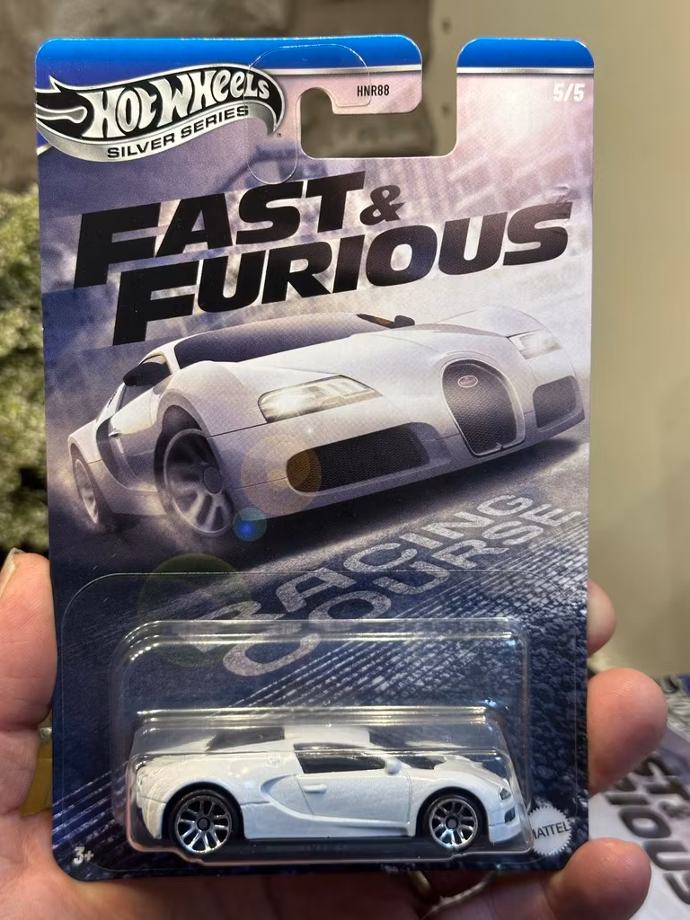 Skala 1/64 Hot Wheels Silver Series - Fast & Furious 5-Pack HNR88