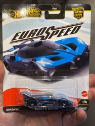 Skala 1/64 Hot Wheels Premium, Euro Speed: Bugatti Bolide