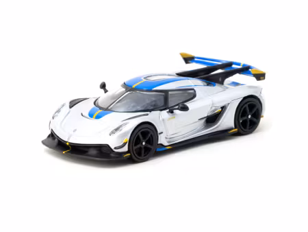 Skala 1/64 Koenigsegg Jesko Attack Silver fr Tramac Works - GLOBAL64