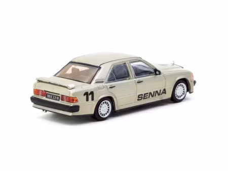 Skala 1/64 Mercedes-Benz 190 E 2.3-16 Race of Champion 1984 #11 AYRTON SENNA fr Tramac Works - GLOBAL64