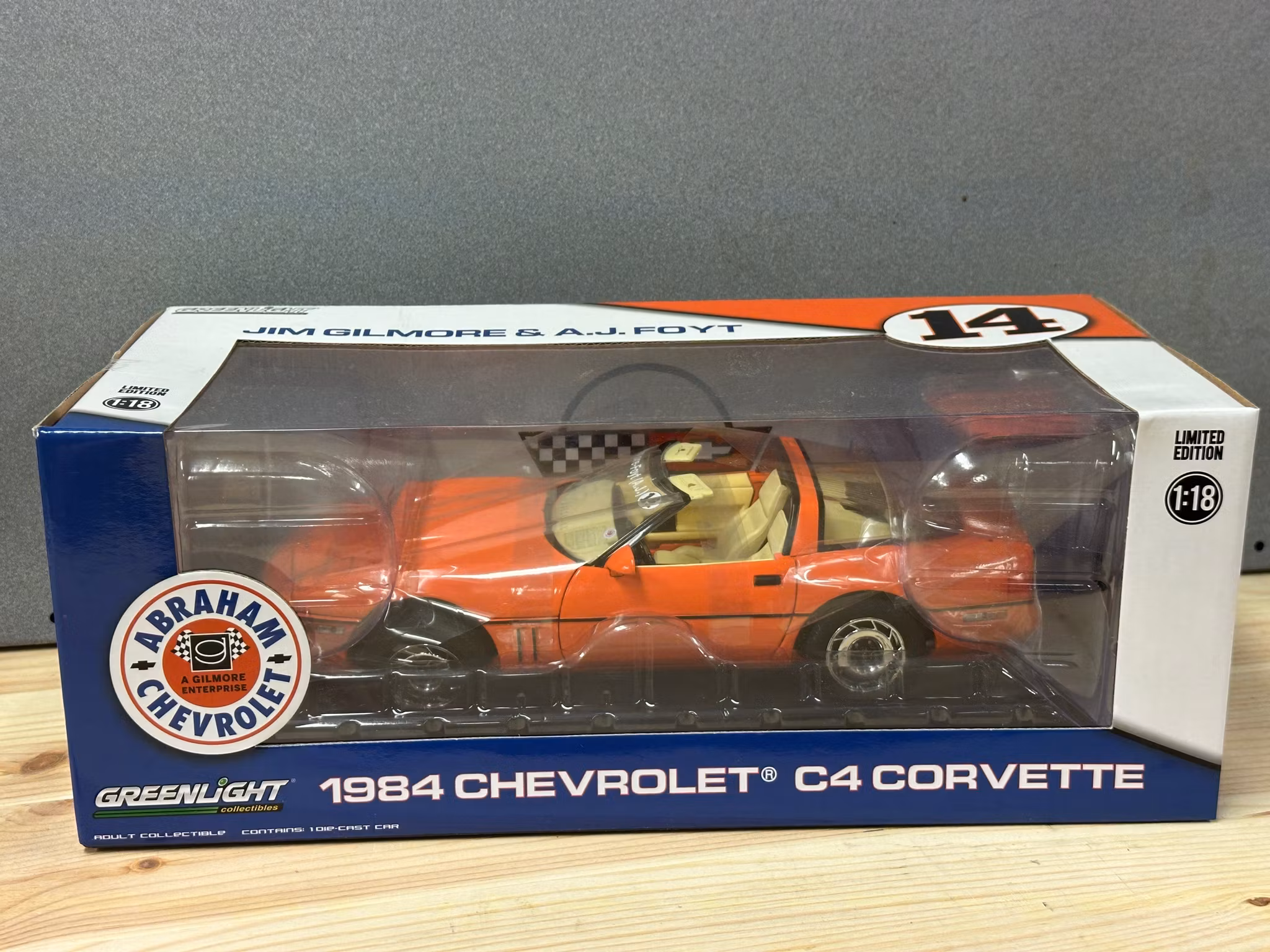 Skala 1/18 1984, Chevrolet C4 Corvette fr Greenlight