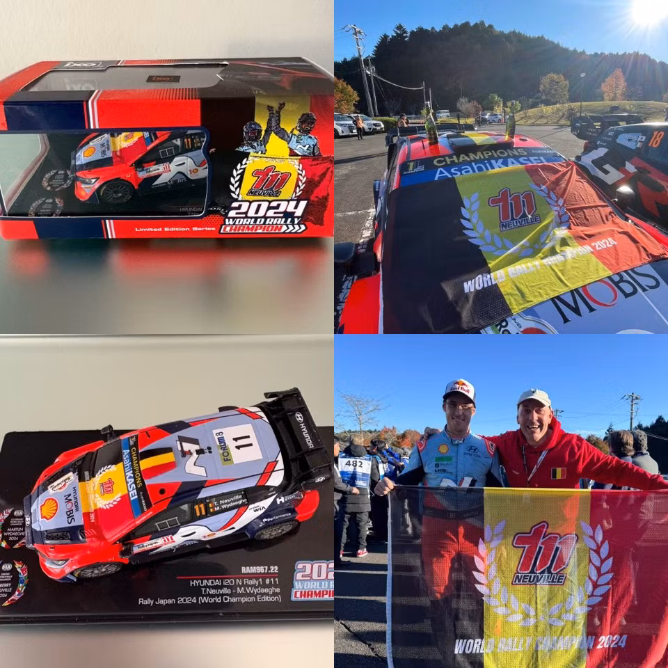 Skala 1/43 Hyundai i20 N Rally 1 #11 Neuville/Wydaeghe fr IXO Models Limited edition RAM967.22