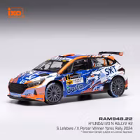 Skala 1/43 Hyundai i20 N Rally 2 #2 Winner Ypres Rally 24 fr IXO Models RAM948.22