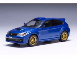 Skala 1/43 Subaru Impreza WRX GTi Custom Version 2009, blue fr IXO models